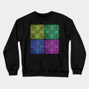 Tatami Pop Art Square Crewneck Sweatshirt